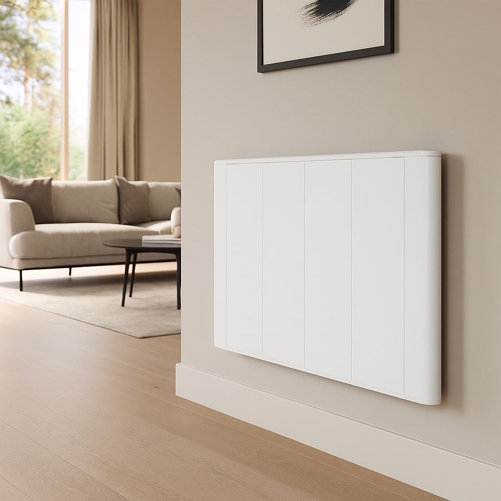 Slimline Curve 1200w electric radiator Main2 min