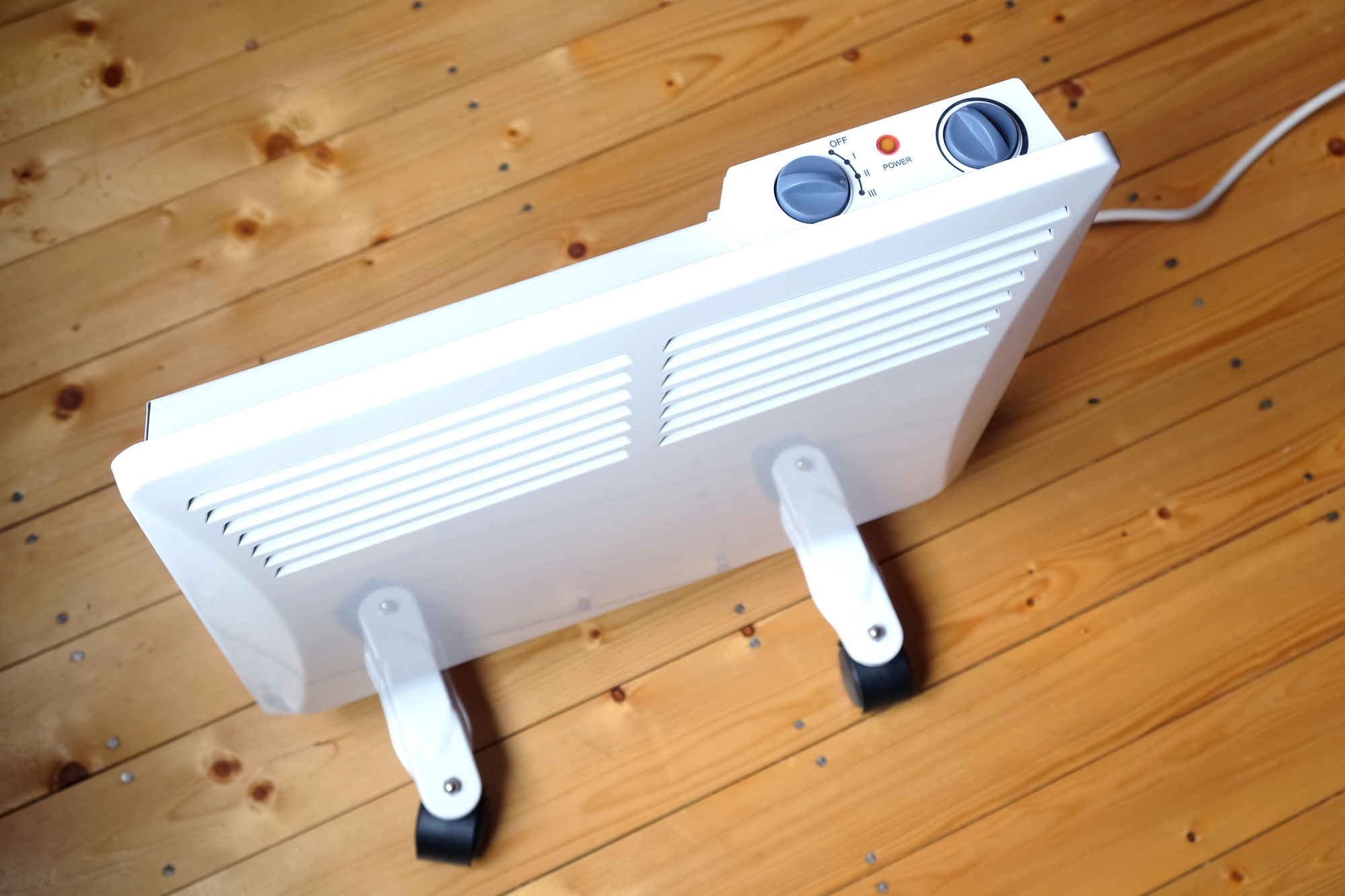 electric radiator not getting hot