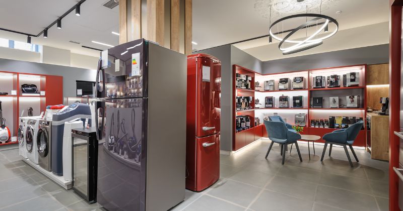 A premium store selling energy-efficient home heating appliances.