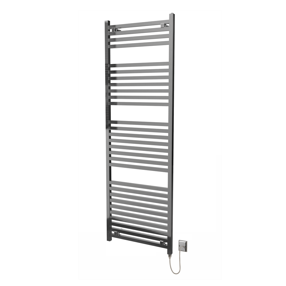 Contemporary Chrome Electric Towel Rail