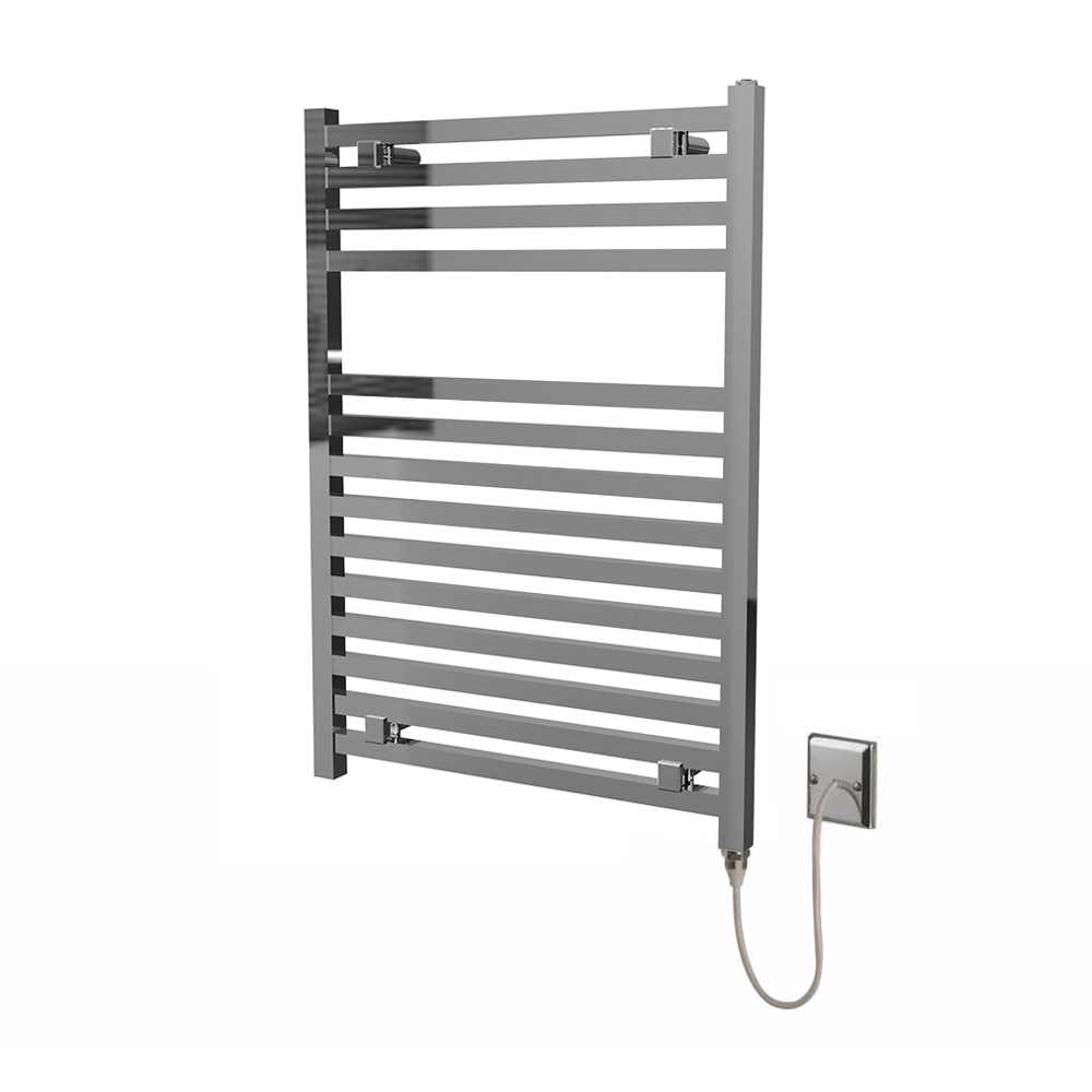 Contemporary Chrome Electric Towel Rail