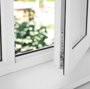 a sealed glass sliding window