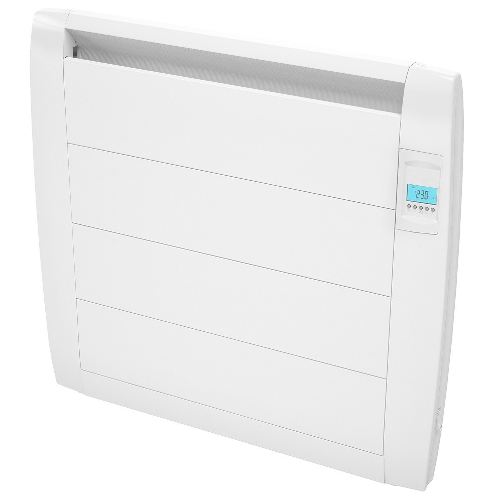 Slimline Digital 900w White Electric Radiator