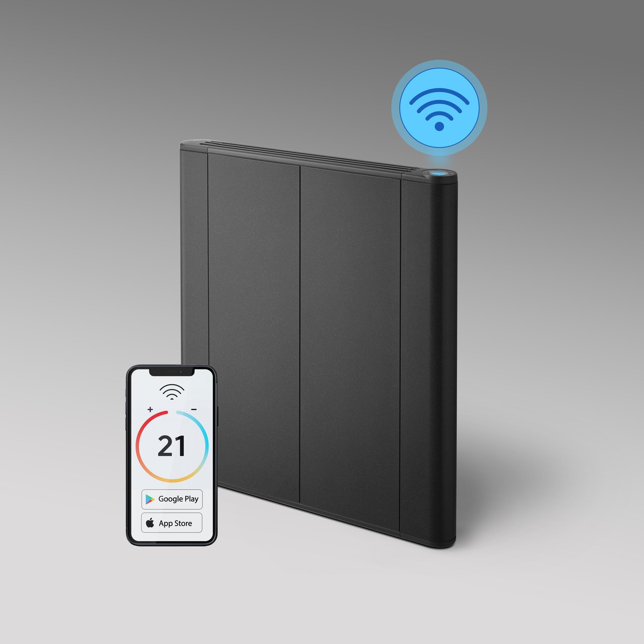 slimline curve 500x458mm 600w wifi anthracite main