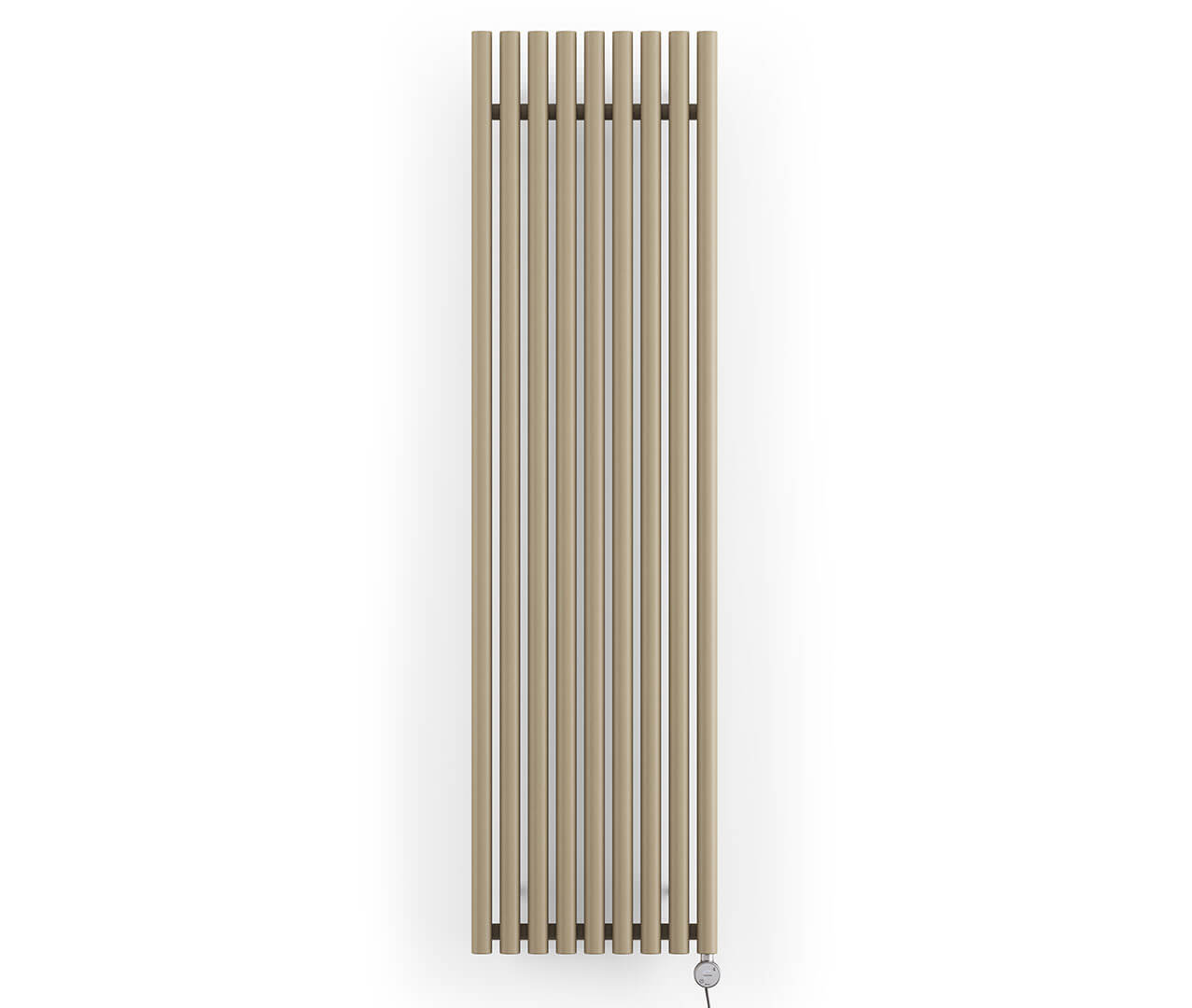 Levanto Vertical Electric Radiator Mocha 1000W Front Image