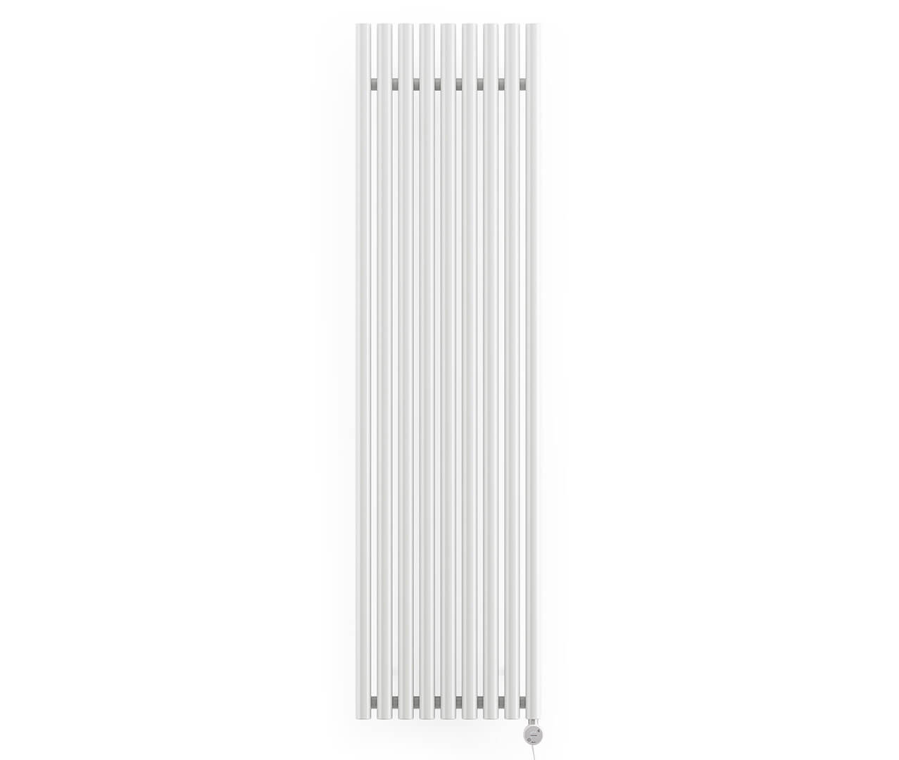 Levanto Vertical Electric Radiator White 1000W Front Image