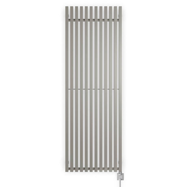 Morrano Vertical Electric Radiator Metallic Stone Front