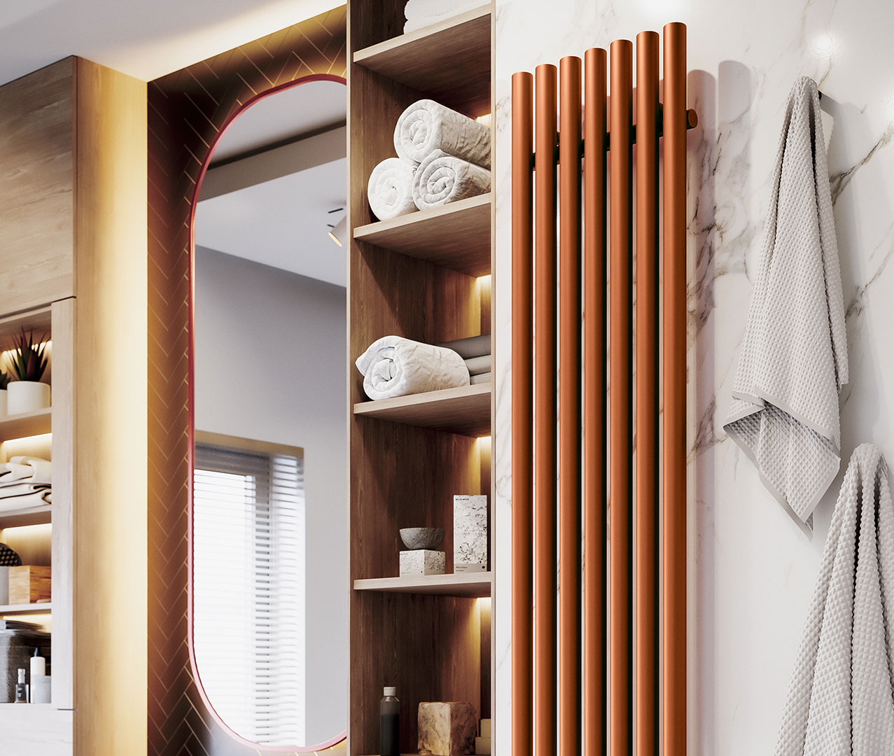 vertical electric radiators